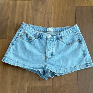 Parke Denim Mini Shorts